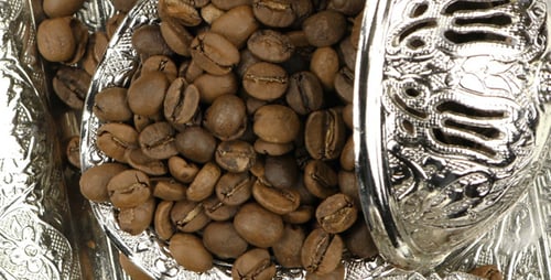 Roasted Coffee and Antique Anatolian Pot 4