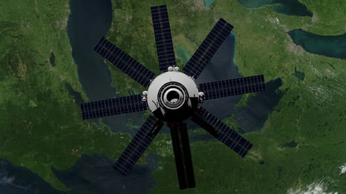 Satellite de collecte de renseignements.