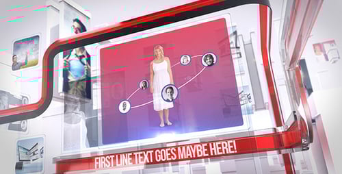 Modern Corporate Broadcast Intro and Lower Thirds