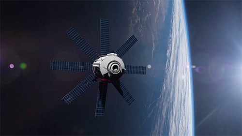 Militärischer Satellit