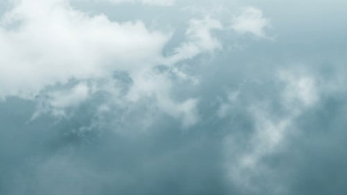 Clouds Passing in Sky