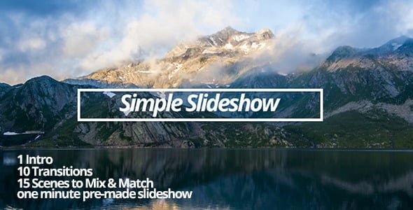 Simple Slideshow, Openers ft. photo slideshow simple & slideshow - Envato