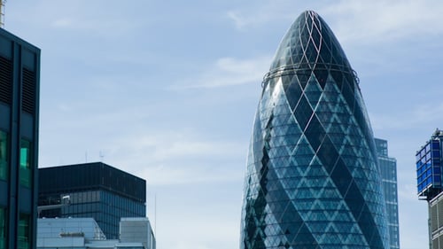 Gebäude London England Finanzzentrum Business Skyline 15