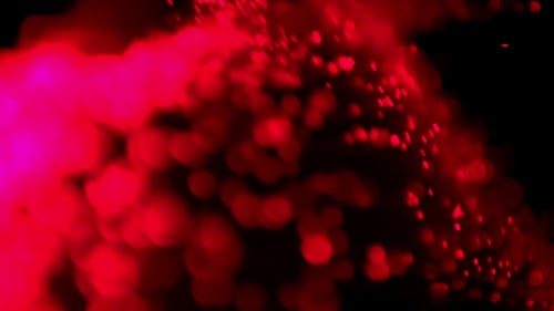 Abstract Fibre Optic Lights Shot 9