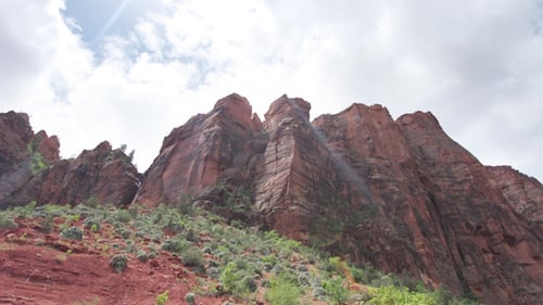 Amazing Rock Structures In Zion National Park Utah Usa 5