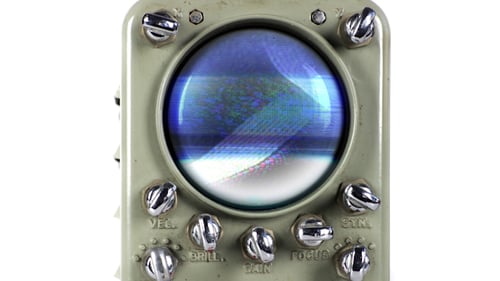 Máquina científica osciloscopio 10