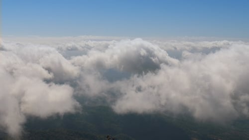 Clouds Over Mountain