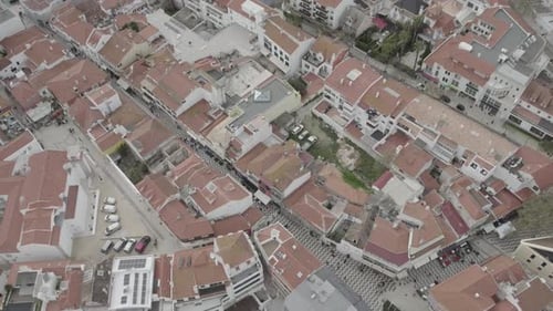 Portugal city roofs