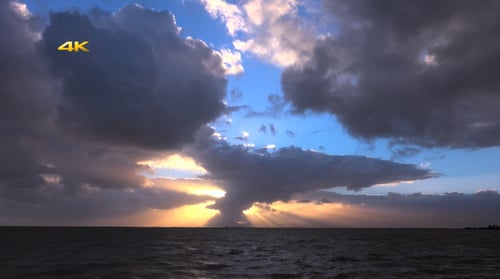 Herrlicher Sonnenuntergang