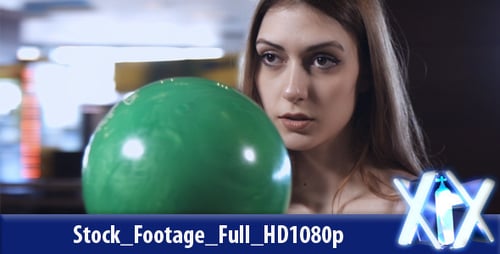 Girl Playing Bowling