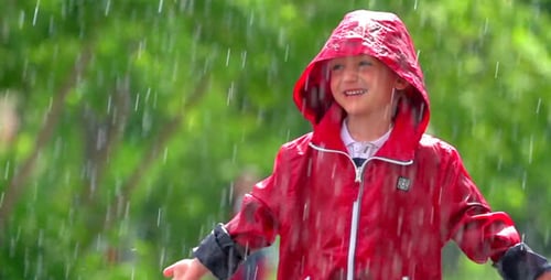 Boy in the Rain