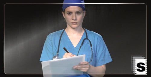 Doctor Woman Touchscreen