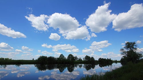 Clouds Over Lake