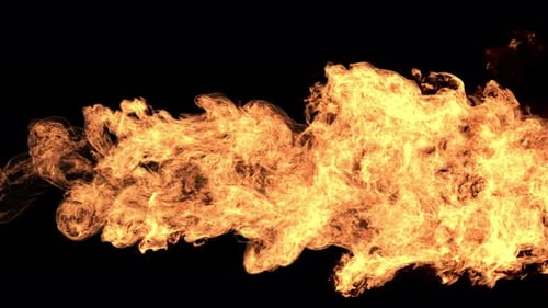 Dynamic Fire Burst Transition Overlay