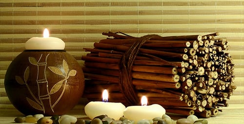 Bougies, pierres et pièces de bois parfumées (2)