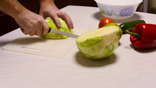 Salat kochen