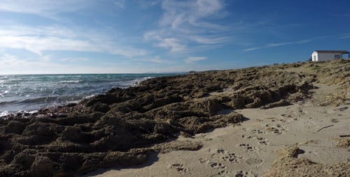 Seaside Rocks and Sand