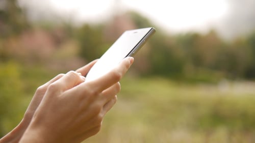 Chatting On Smartphone