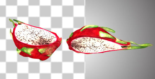 Piece Of Fresh Dragon Fruit