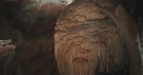 Calcites Rocks Inside Cave
