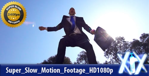 Businessman Jumping