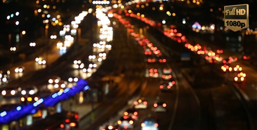 City Traffic at Night