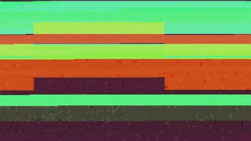 Digital Glitch Noise and Data Corruption Transition