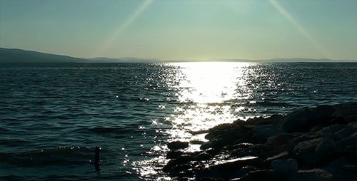 Felsen und Meer