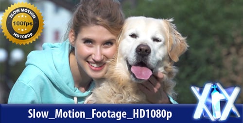 Young Woman Hugging Dog