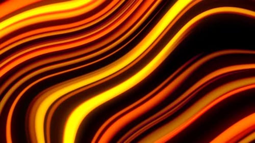 Dynamic Abstract Glowing Fluid Waves Motion Background
