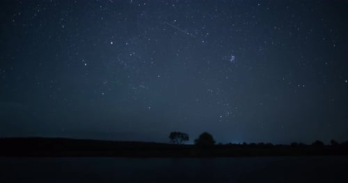 Étoiles dans le ciel nocturne