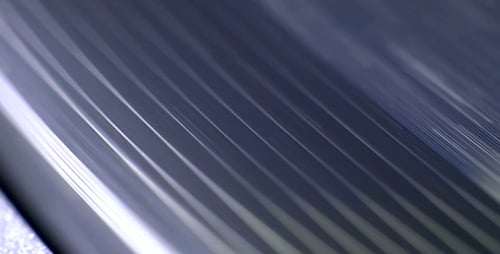 Close Up of Parallel Lines with Reflection