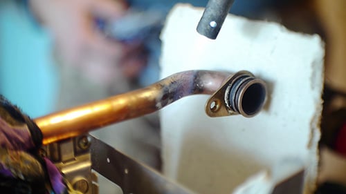 Soldering Copper Pipes 6