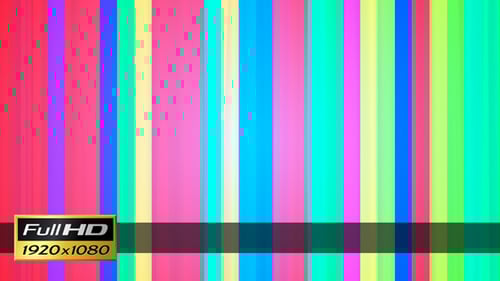 Abstract Moving Vertical Color Stripes Looping Background