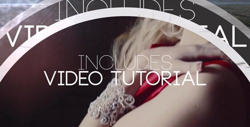 Dynamic Circular Media Slideshow Opener