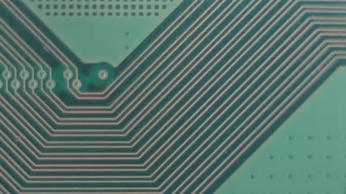 Close-Up Of Computer Circuit Boards 3