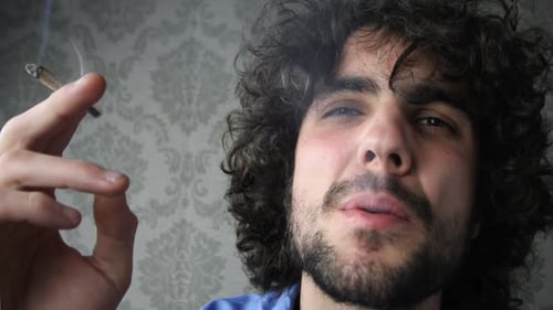 Cool Man Smoking 4