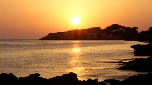 Sunset View Of The Coast In Ibiza 2