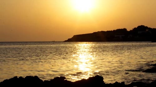 Sunset View Of The Coast In Ibiza 4