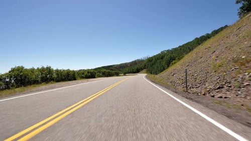 Driving Through Capital Reef Utah