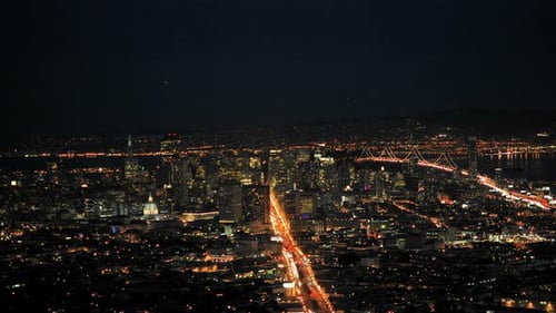 San Francisco Bay At Sunset - Clip 2