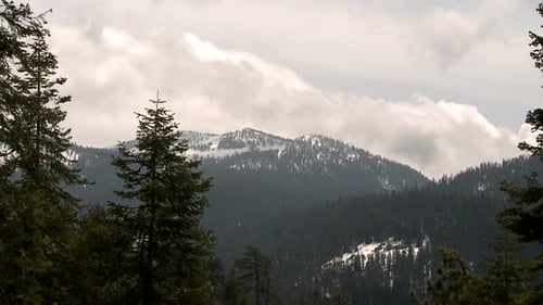 Zeitraffer der Berge & Wolken 2