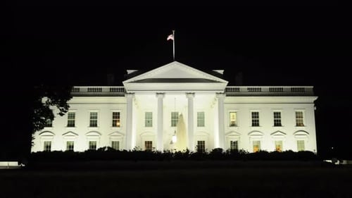 The White House At Night