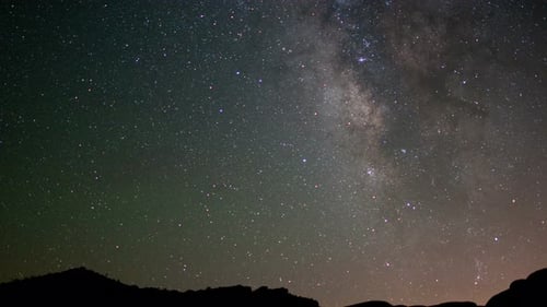 Nachthimmel im Joshua Tree