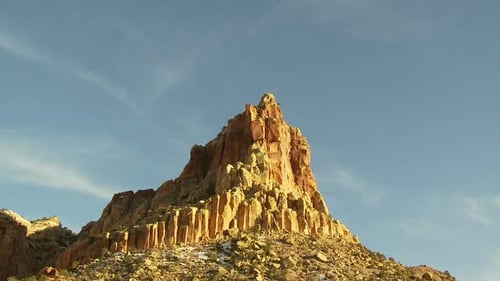 Clouds And Desert Mountains - Clip 2