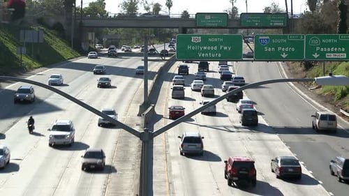 Los Angeles Freeway Traffic 1