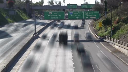 Los Angeles Freeway Traffic - 3