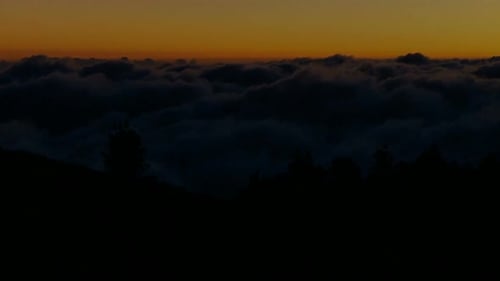 Mountain Sunset Clouds - 2