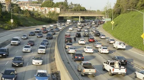 Starker Verkehr in Los Angeles 3