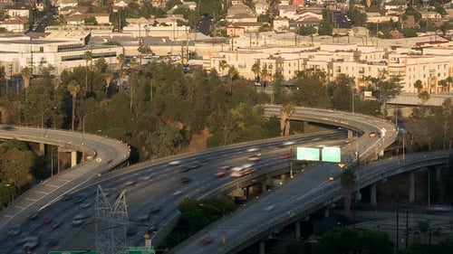 Busy City Highway Interchange 3
